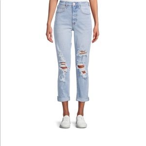 No Boundaries High Rise Girlfriend Jeans Size 9